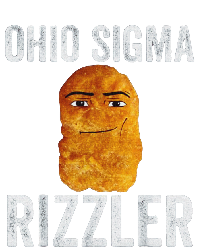 Ohio Sigma Rizzler Funny Meme Chicken Nugget T-Shirt