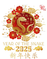 Year Of The Snake 2025 Lunar New Year Chinese New Year 2025 T-Shirt