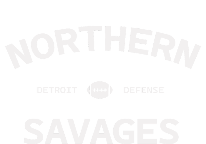 Northern Detroit Defence Savages Football Kids Hoodie