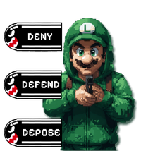 Luigi Deny Defend Depose T-Shirt