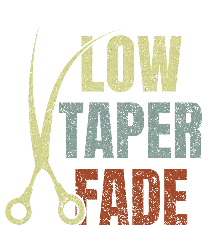 Low Taper Fade Meme Hair Scissors Vintage T-Shirt