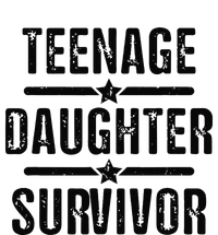 Teenage Daughter Survivor Teenager Mom Dad FatherS Day Softstyle Adult Sport Polo