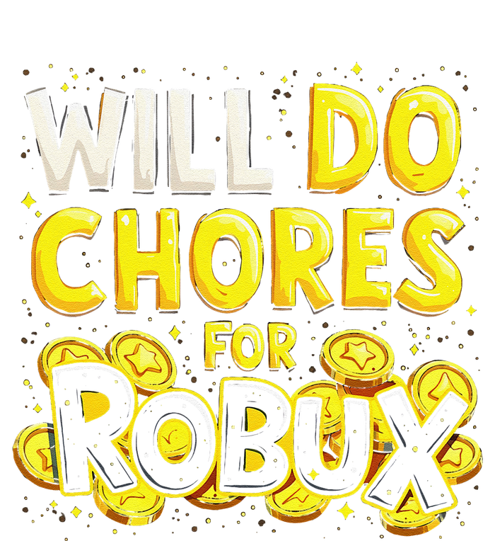 Noob And Professional Gamer Will Do Chores For Robux Cooling Performance Long Sleeve Crew