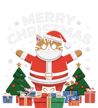 Meowy Christmas Cat Lover Festive T-Shirt