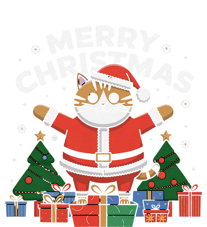 Meowy Christmas Cat Lover Festive T-Shirt