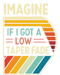 Retro Imagine If I Got A Low Taper Fade Funny Viral Meme T-Shirt