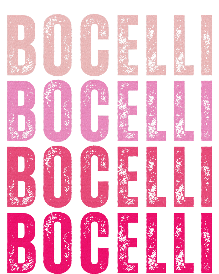 Bocelli Personalized Name I Love Bocelli T-Shirt