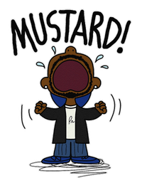 Funny Mustard Meme Lamar Tv Off Parody Humor Inappropriate T-Shirt