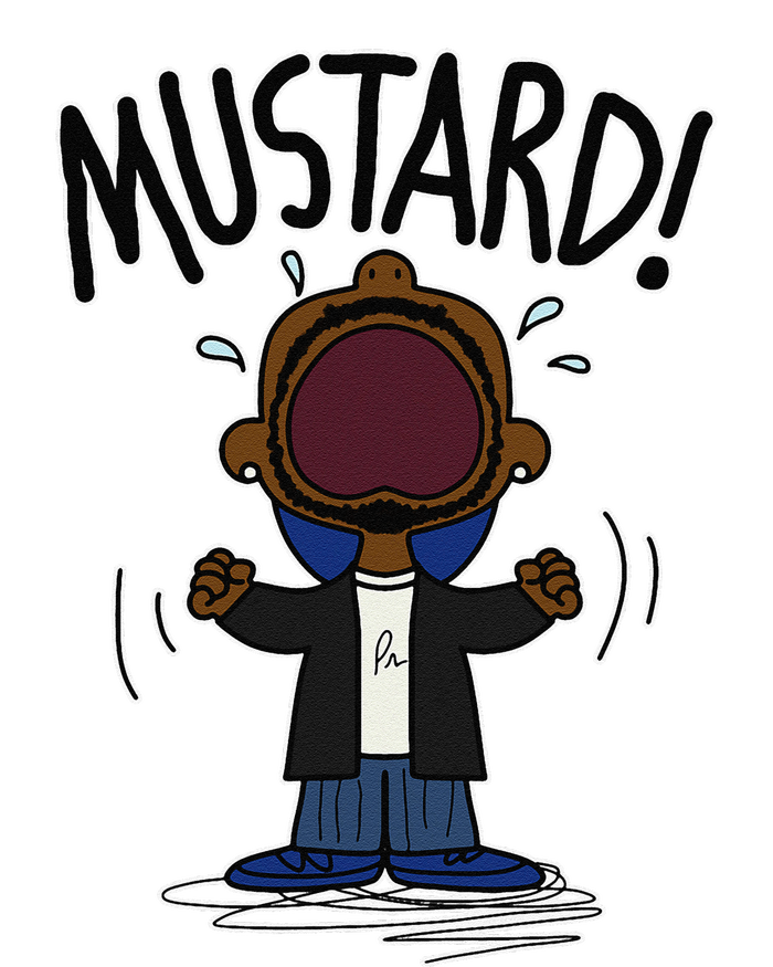 Funny Mustard Meme Lamar Tv Off Parody Humor Inappropriate T-Shirt