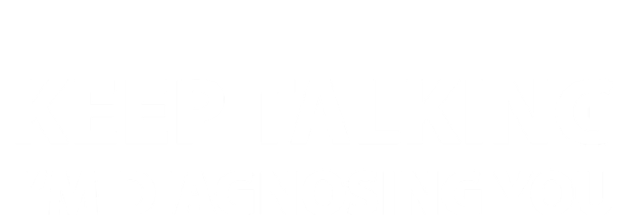 Keep Talking IM Diagnosing You Funny Sarcastic Valucap Bio-Washed Visor