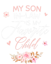 My Son In Law Is My Favorite Child Funny Women Mom Women's Flannel Pajama Set