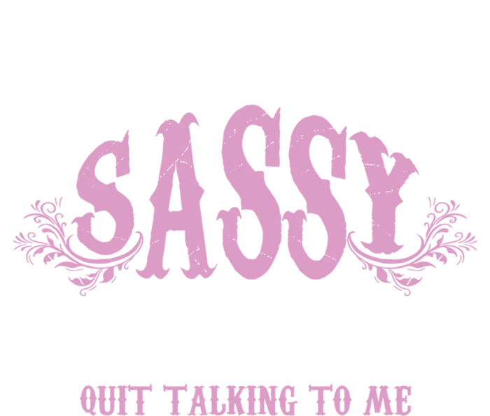 Funny Sassy Attitude Gift Cute Clever Witty Funny Gift T-Shirt