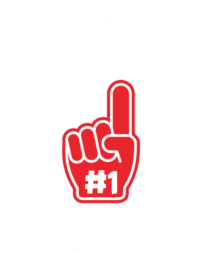 I Am His Number 1 Fan Funny Baseball Mom Gift Great Gift Canvas