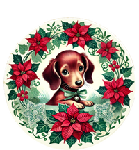 Christmas Dachshund Illustration Festive Doxie Gift T-Shirt