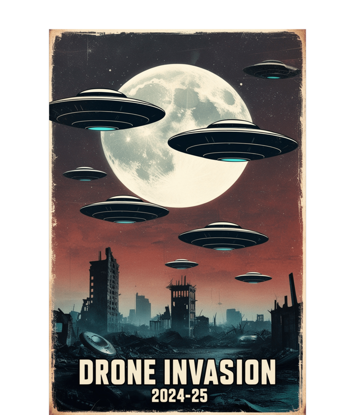 Drones New Jersey Ufo Uap Alien Invasion T-Shirt