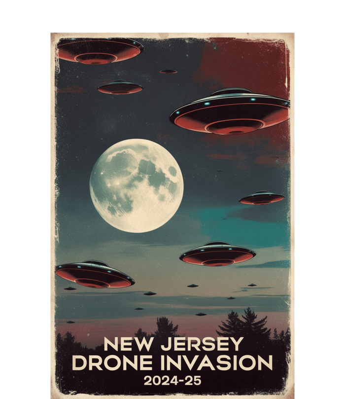 Drones New Jersey Ufo Uap Alien Invasion T-Shirt