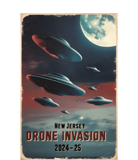 Drones New Jersey Ufo Uap Alien Invasion T-Shirt