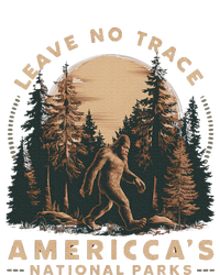 Leave No Trace America National Parks Funny Big Foot T-Shirt