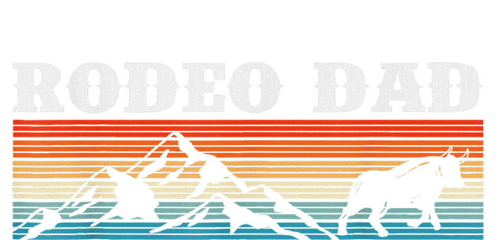 Vintage Retro Rodeo Dad T-Shirt