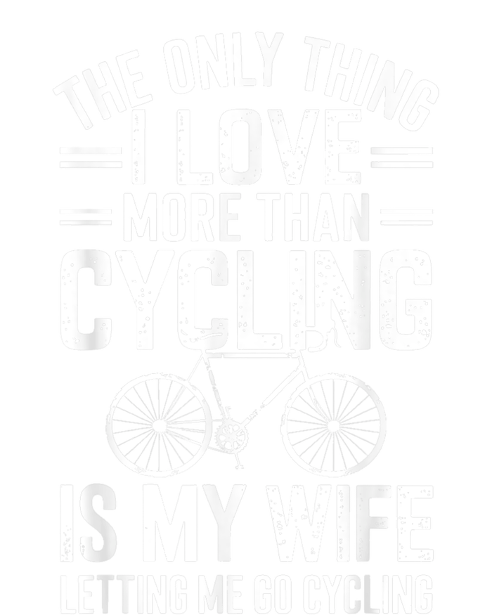 The Only Thing I Love More Than Cycling Vintage Retro Bike T-Shirt