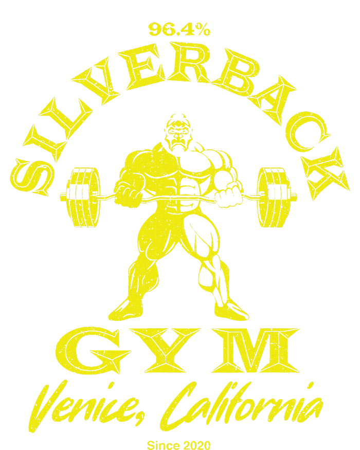 96.4 Silverback Gorilla Venice Vintage Classic Gym T-Shirt