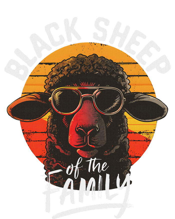 Black S.H.E.E.P Of He Family Funny Saying T-Shirt