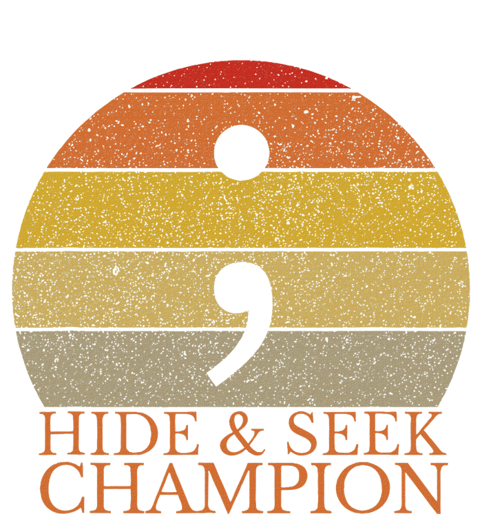 Coder Hide And Seek Champion Semi Colon Coding Programmer T-Shirt