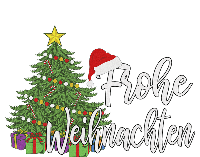 German Matching Present Merry Christmas Frohe Weihnachten T-Shirt