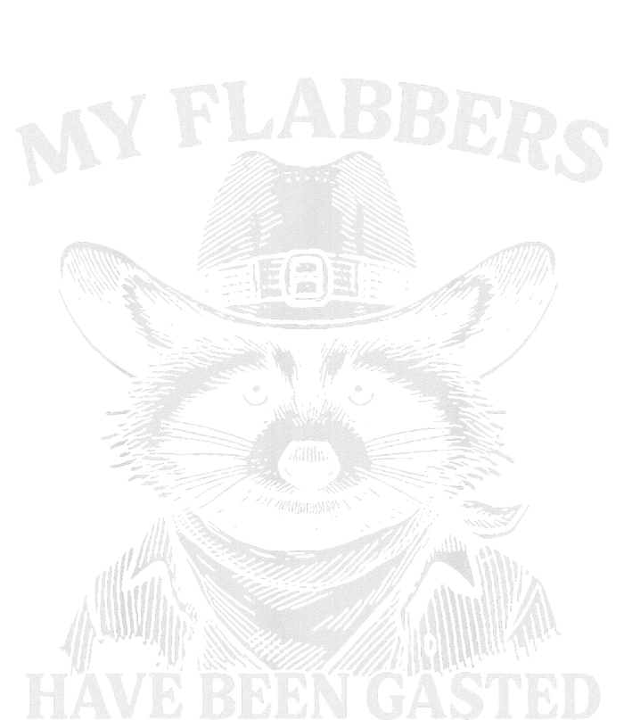 My Flabbers Have Been Gasted Funny Raccoon Cowboy T-Shirt