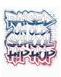 Raised On Old School Hip Hop Cool Gift Cassette Graffiti Rap Gift T-Shirt