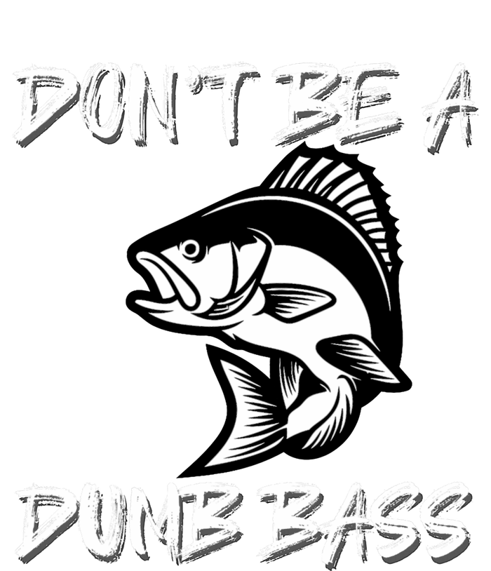 DonT Be A Dumb Bass Funny Fishing Tie-Dye Long Sleeve Shirt