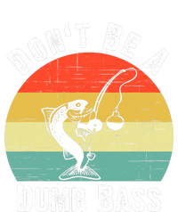 DonT Be A Dumb Bass Funny Fishing Dont Be A Dumb Bass Bumper Sticker