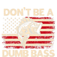 DonT Be A Dumb Bass Vintage Usa Flag Funny Bass Fishing Hooded Wearable Blanket