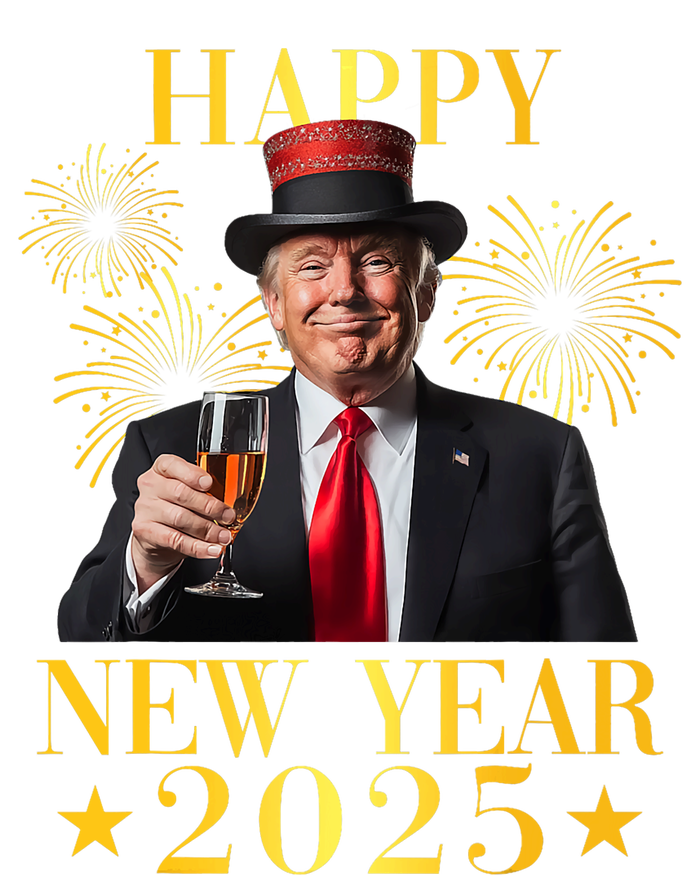 Happy New Year 2025 Funny Trump New Year New America T-Shirt