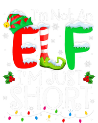 IM Not An Elf IM Just Short Funny Christmas Family Pajamas Yupoong Adult 5-Panel Trucker Hat