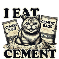 I Eat Cement Cursed Cat Funny Oddly Specific Meme T-Shirt