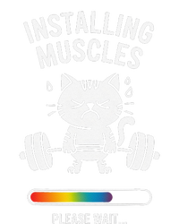 Installing Muscles Please Wait Cat Workout Gym Fitness Sustainable Beanie