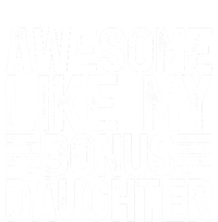 Awesome Like My Bonus Daughter Gifts Fathers Day Dad 7-Panel Snapback Hat