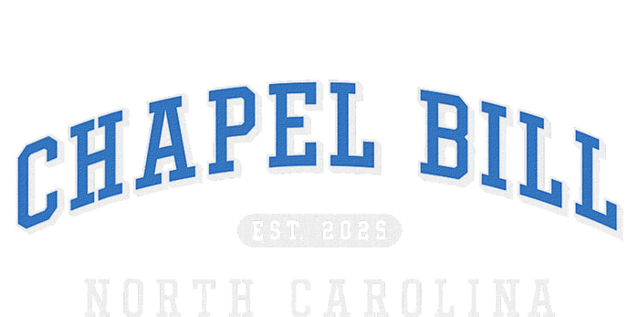 Chapel Bill North Carolina Fan Merch T-Shirt