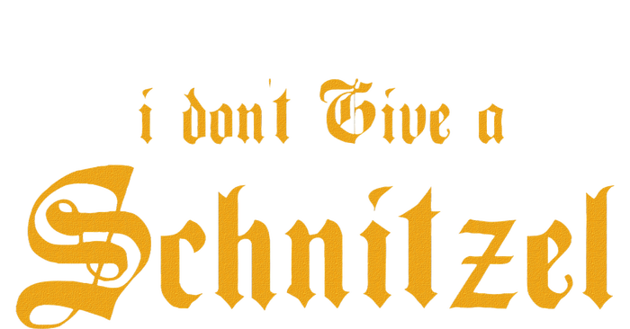 I DonT Give A Schnitzel Women's Fleece Hoodie