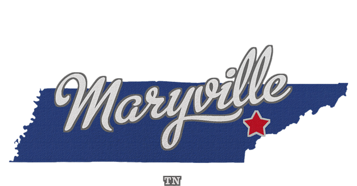 Maryville Tennessee Tn Map Women's Fleece Hoodie