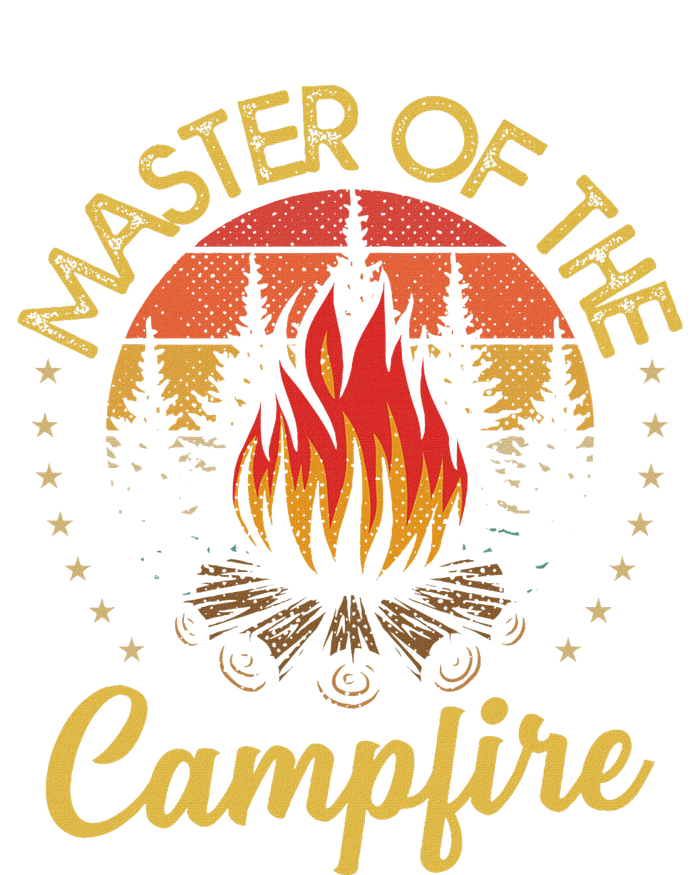 Master Of The Campfire Vintage Camping Lovers Kids Sweatshirt