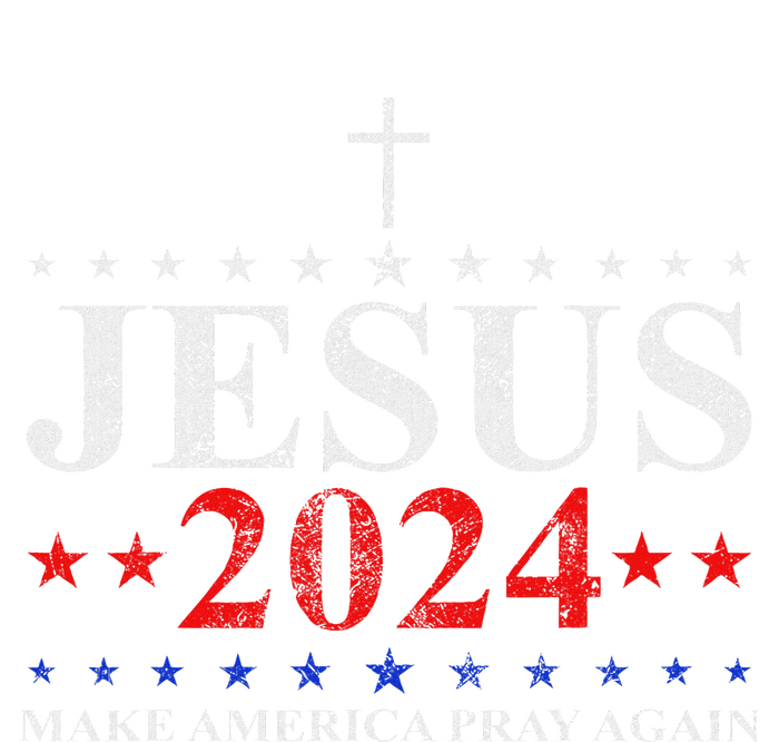 Jesus Christ 2024 Make America Pray Believe Again Christian T-Shirt