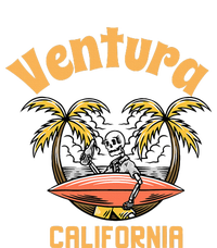 Ventura California Classic Skeleton Surfer T-Shirt