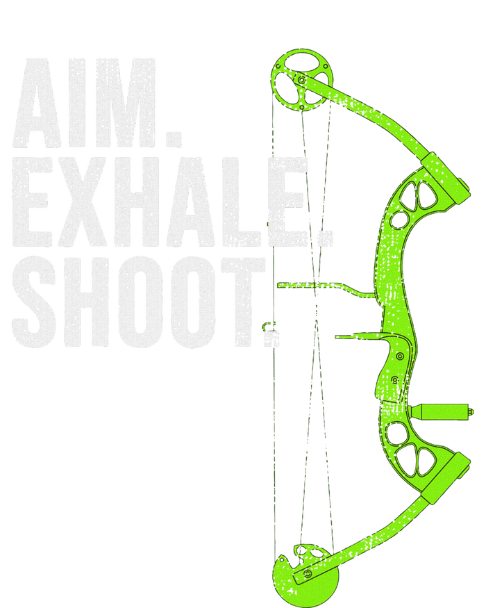 Archery Bow Hunting Aim Exhale Shoot Short Acrylic Beanie