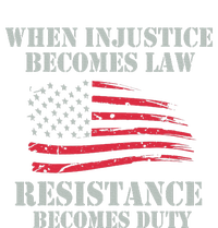 When Injustice Becomes Law Resistance Becomes Duty Womens Cotton Relaxed Long Sleeve T-Shirt