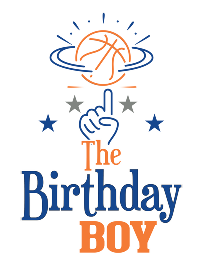 The Birthday Basketball Theme Matching Family Party Gift Women's V-Neck T-Shirt