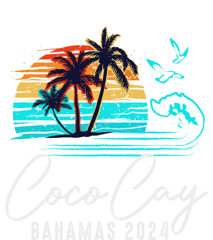 Coco Cay Bahamas 2024 Retro Summer Vacation Matching Group T-Shirt