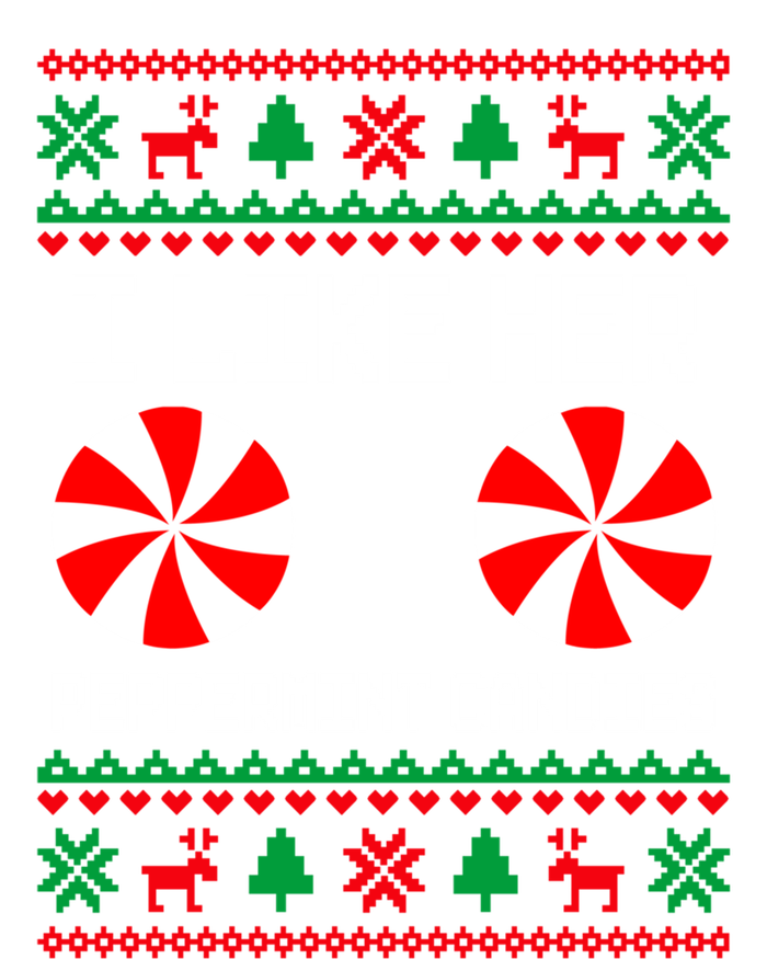 I Like Her Peppermint Candies Funny Couple Ugly Xmas Gift Ladies Essential Tank