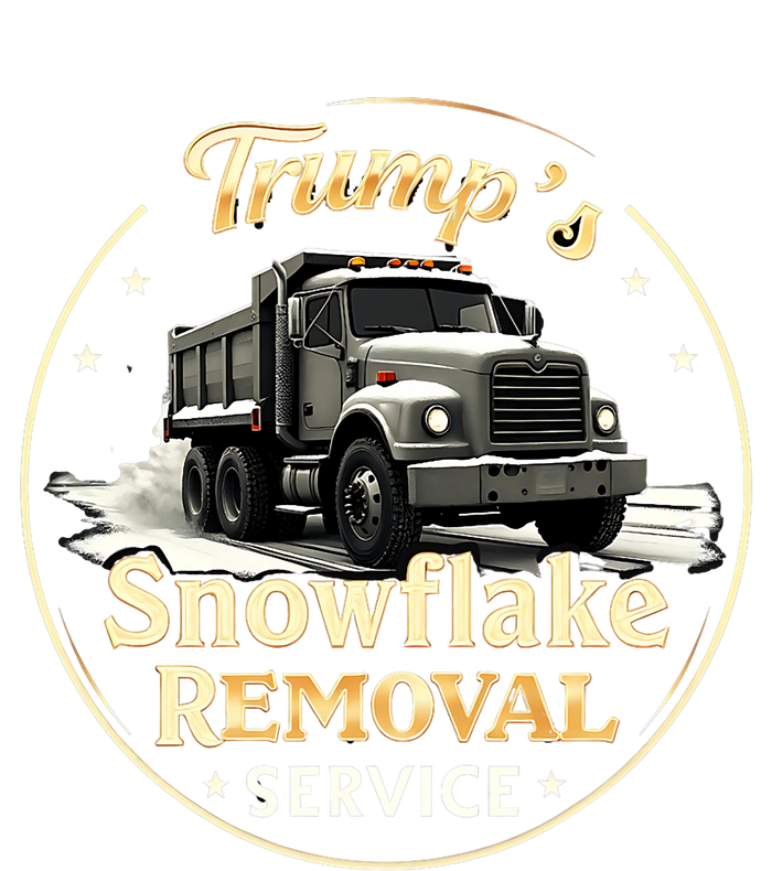 TrumpS Snowflake Removal Service Truck Humor PosiCharge RacerMesh Polo